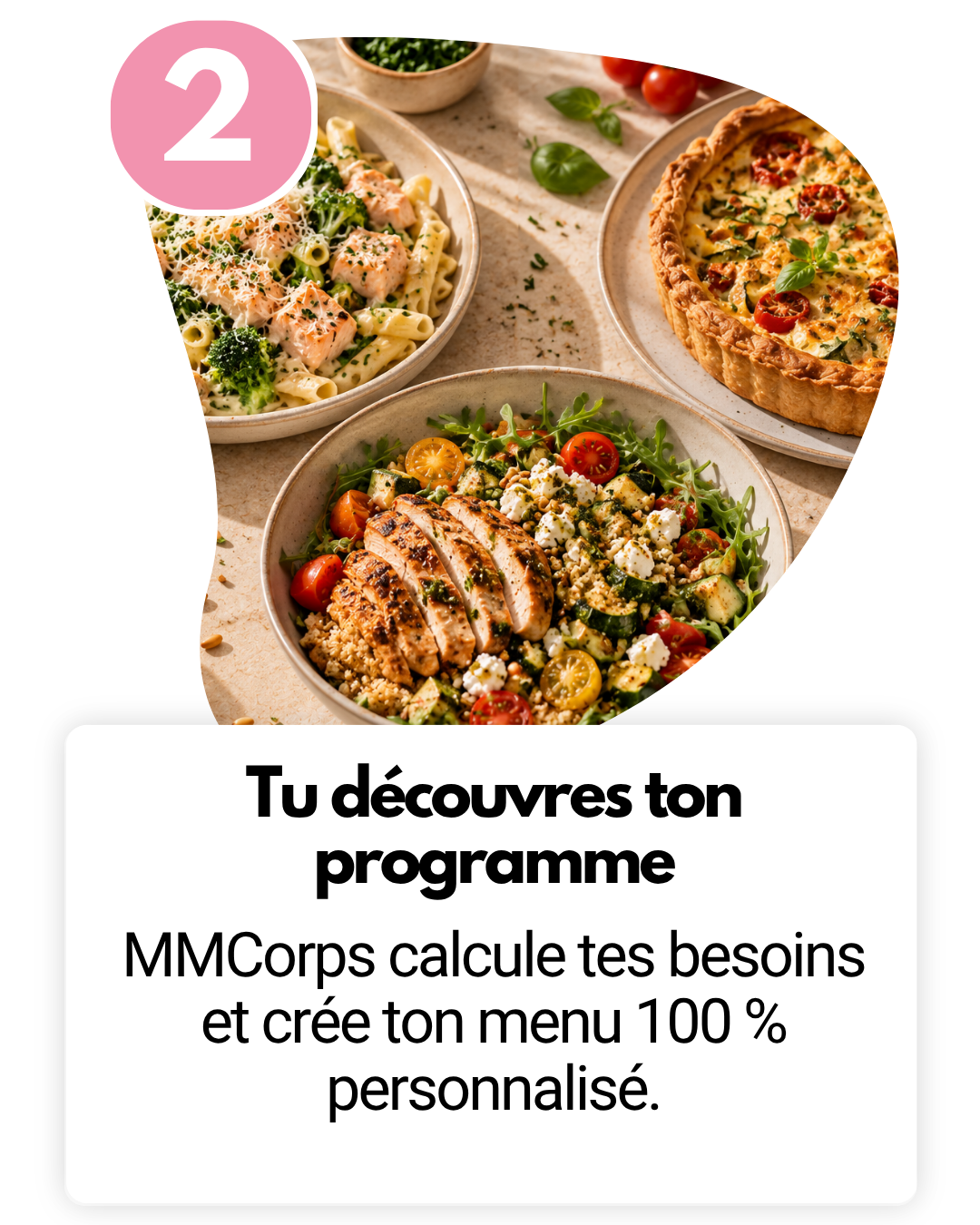 Étape 2 : Tu découvres ton programme personnalisé