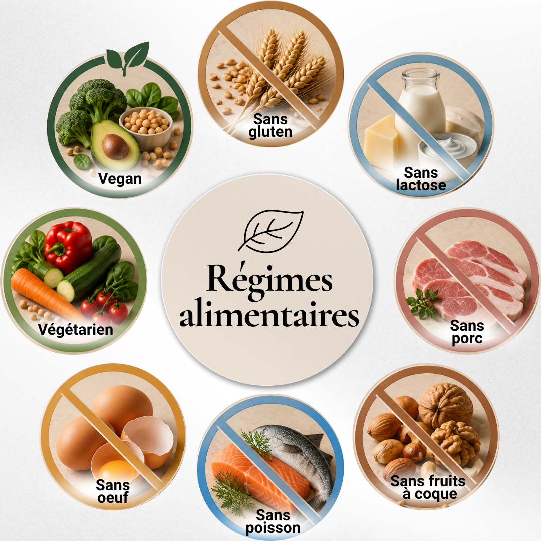 Préférences alimentaires MMCorps